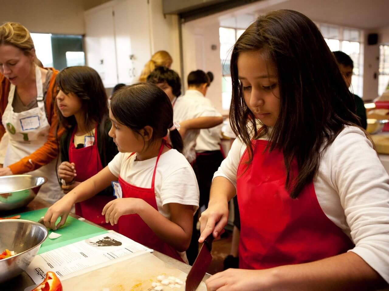 Get kids in the kitchen